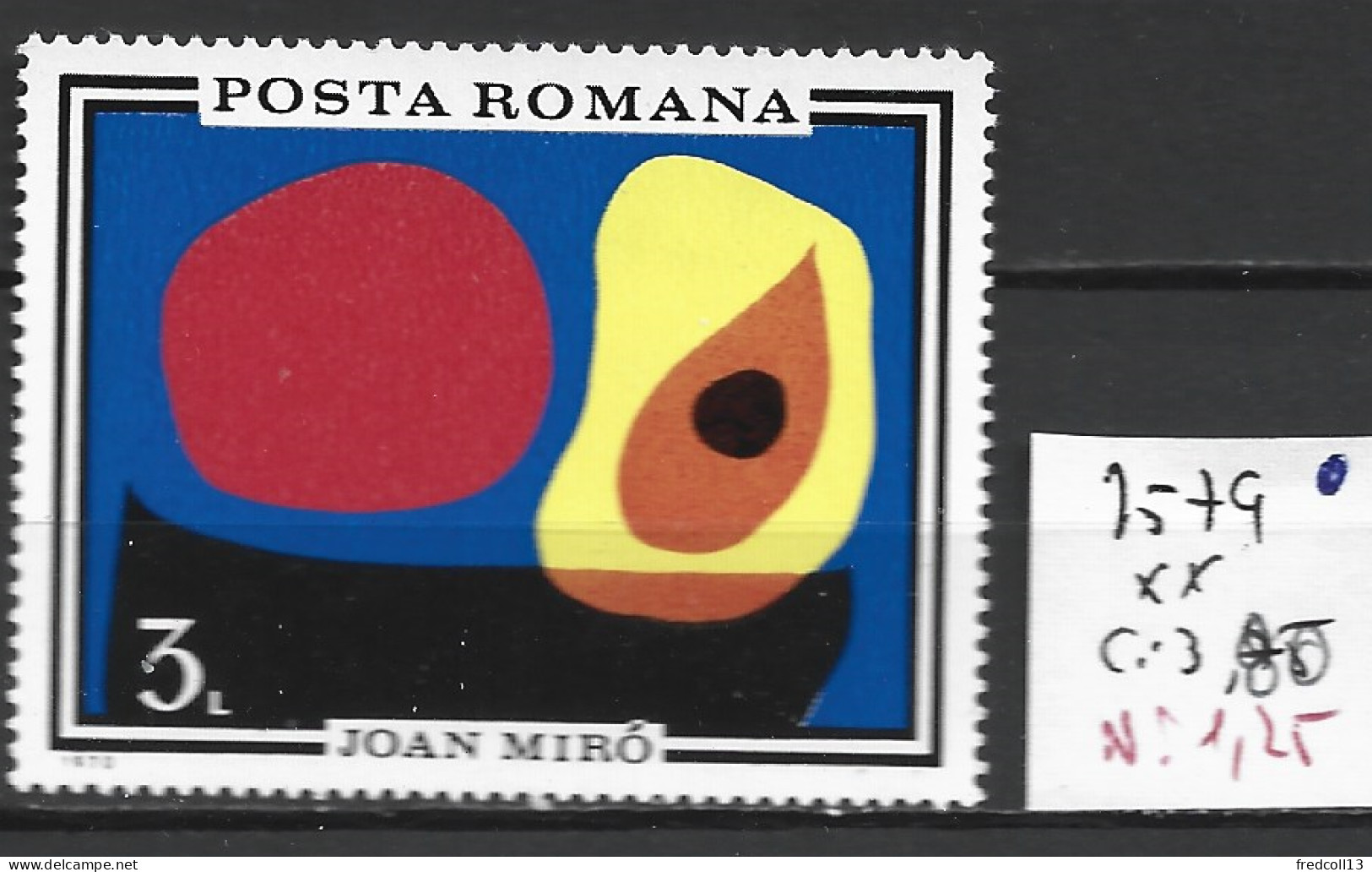 ROUMANIE 2579 ** Côte 3.80 € - Unused Stamps