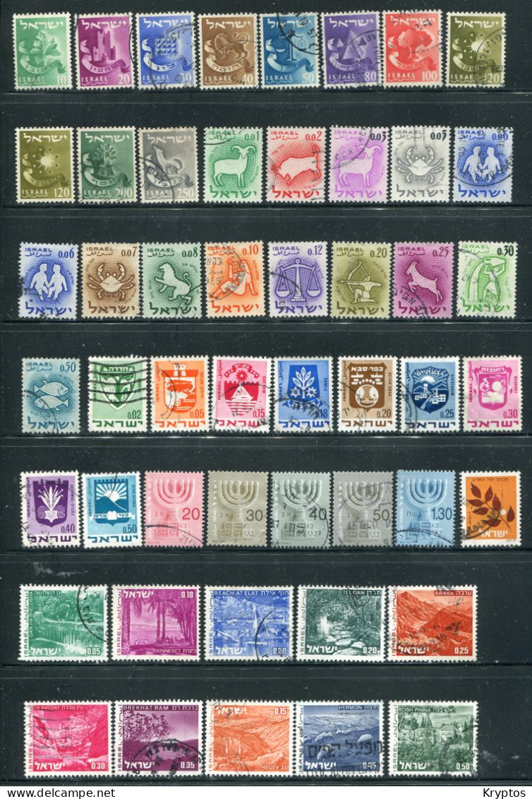 Israel. Collection On 12 Pages. Mixed Condition. SPECIAL OFFER!! - Collections, Lots & Series