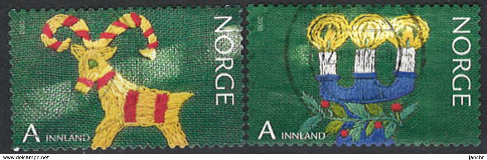 Norwegen Norway 2010. Mi.Nr. 1738-1739, Used O - Used Stamps