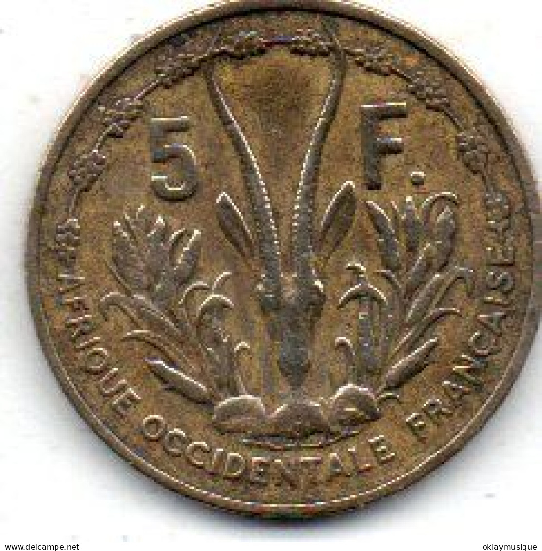 Afrique Orientale Française 5 Francs 1956 - Non Classificati