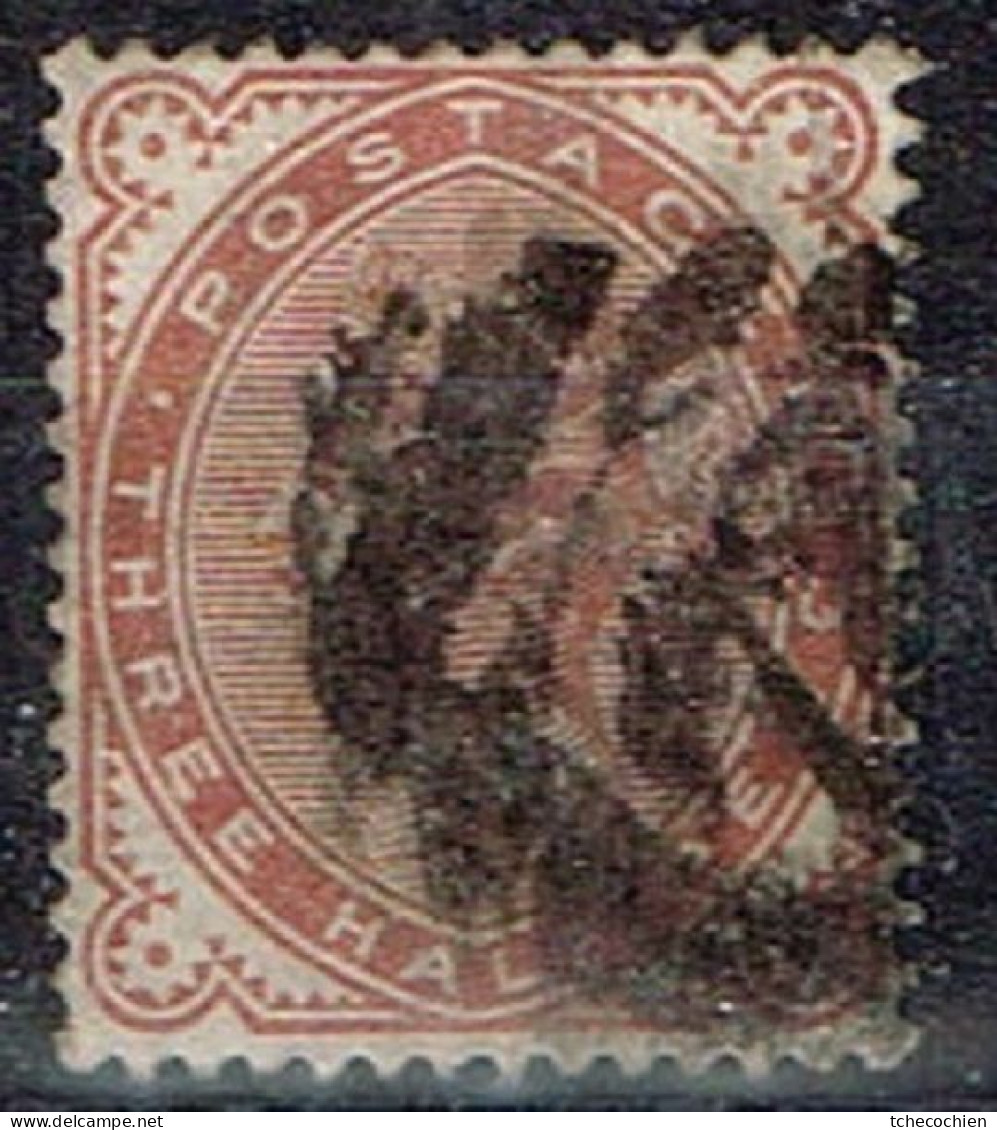 Grande-Bretagne - 1880 - Y&T N° 69 Oblitéré; 2d Choix - Used Stamps