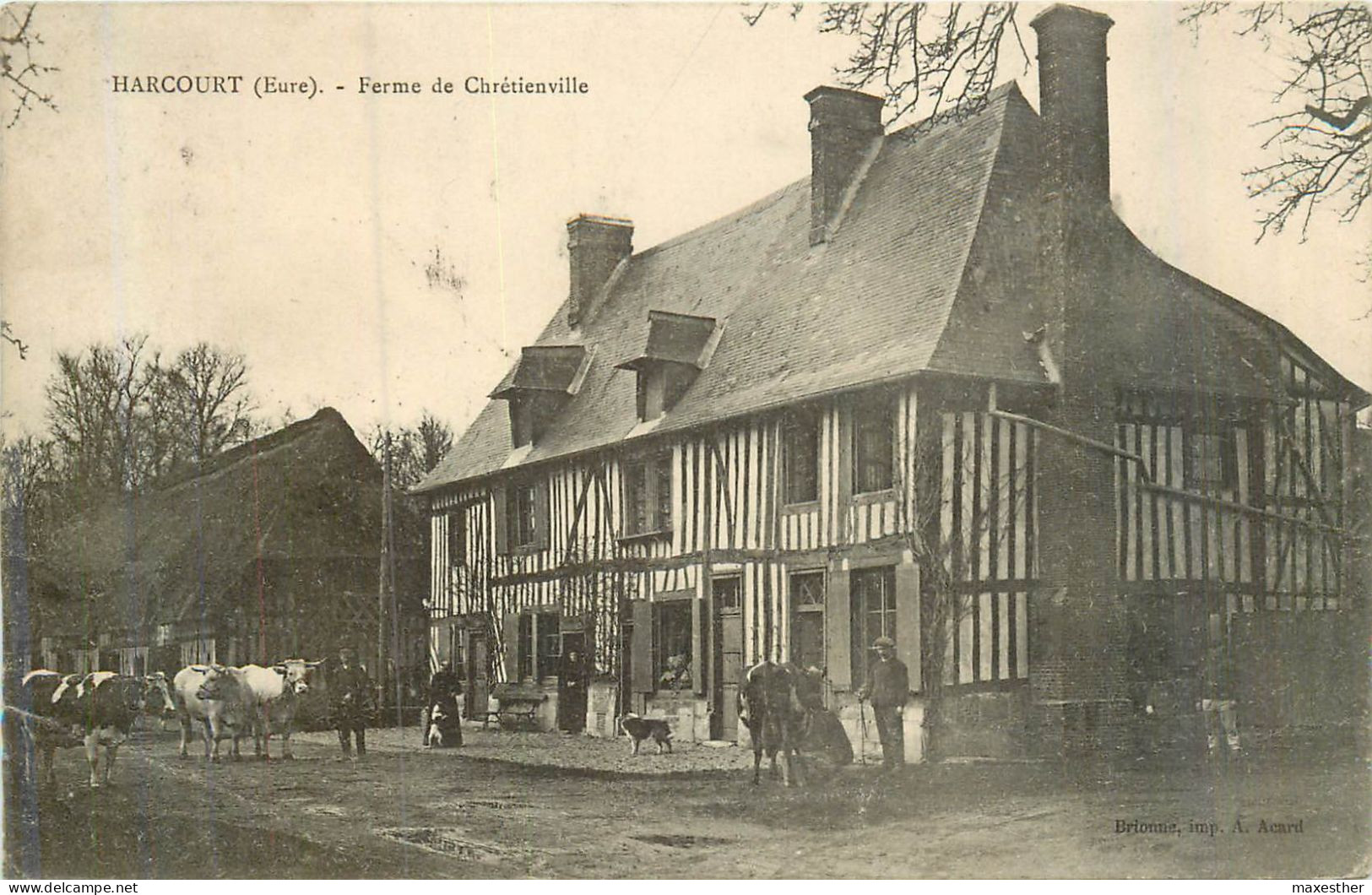 HARCOURT Ferme De Chrétienville - Harcourt