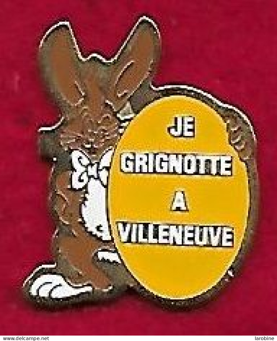 @@ Lapin œuf De Pâques Je Grignotte à VILLEUNEUVE (1.9x2.5)  @@anim21 - Alimentación