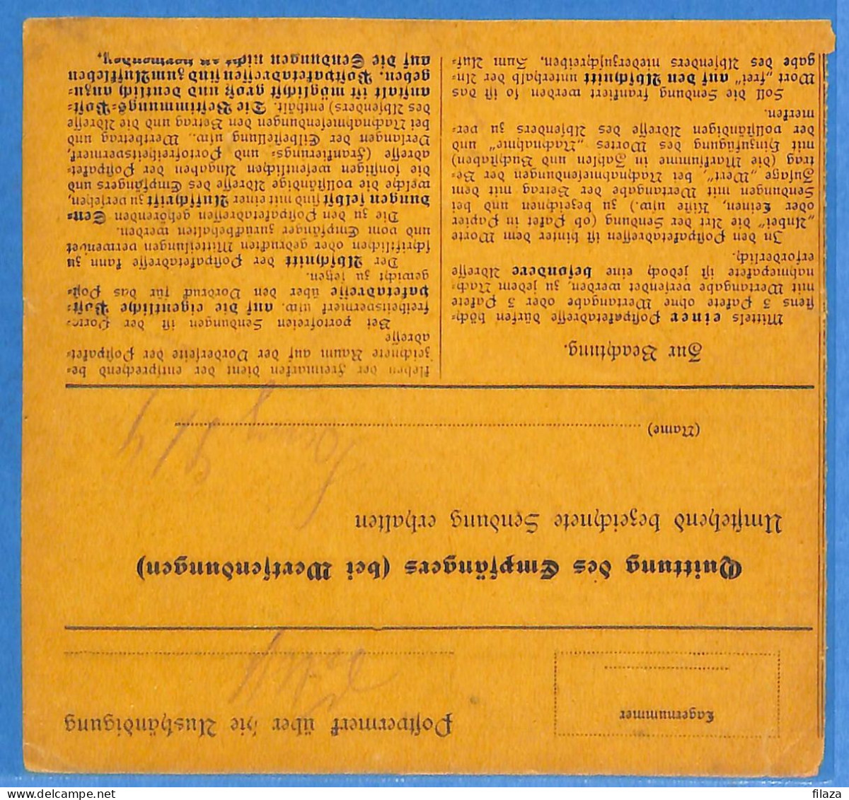 Allemagne Reich 1921 - Carte Postale De Rothenkirchen - G31076 - Lettres & Documents