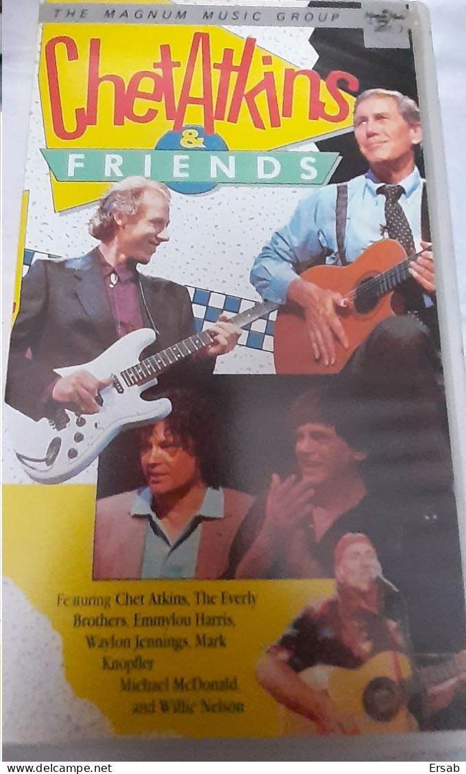 Cassette Vidéo Chet Atkins And Friends Video Tape   VHS - Andere & Zonder Classificatie