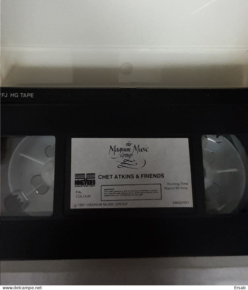 Cassette Vidéo Chet Atkins And Friends Video Tape   VHS - Andere & Zonder Classificatie