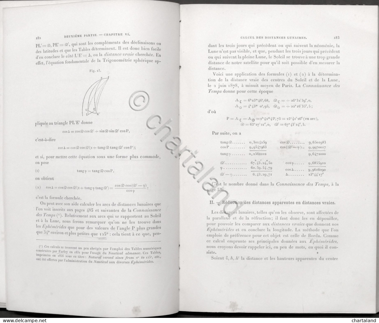 A. Souchon - Traité D'Astronomie Pratique - Ed. 1883 - Autres & Non Classés