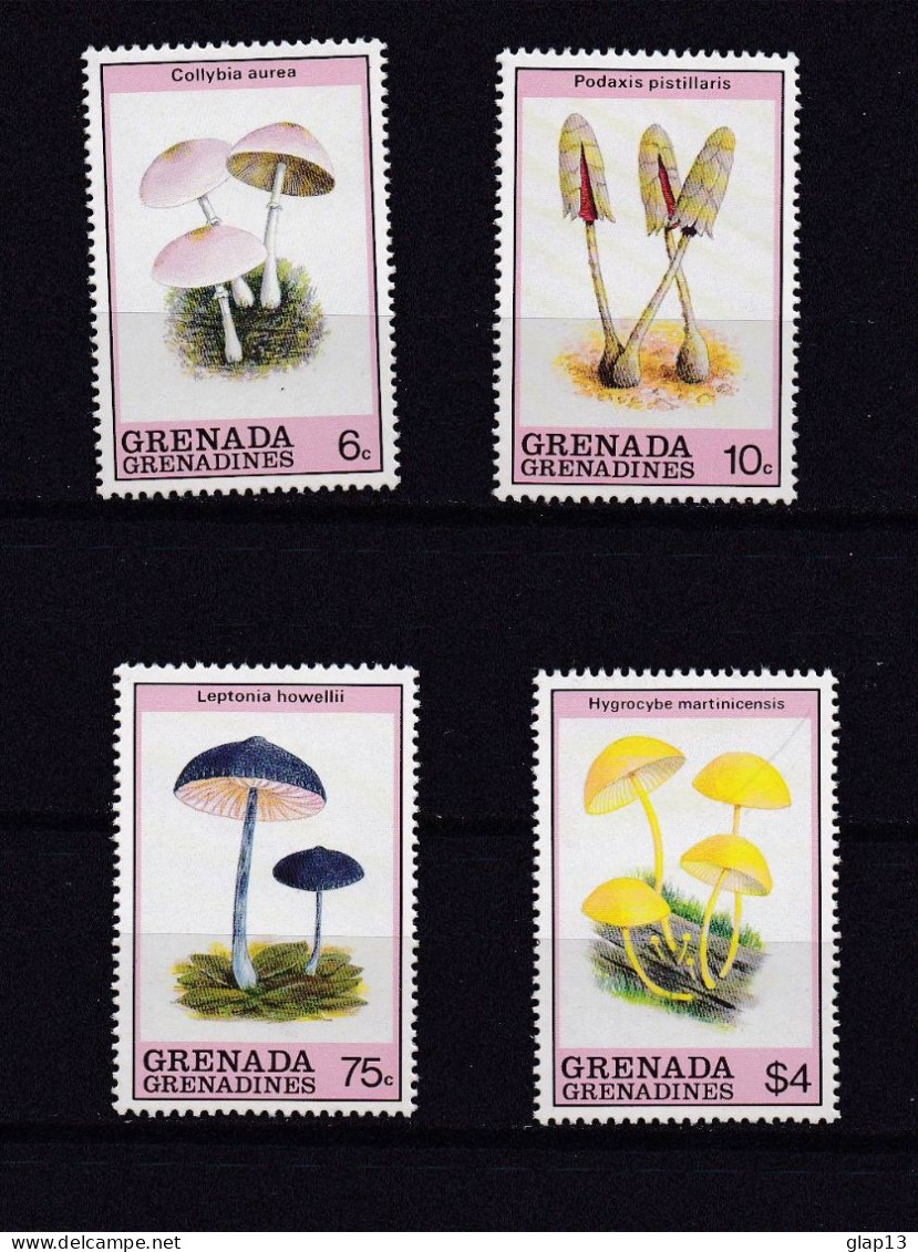 GRENADINES 1989 TIMBRE N°1020/23 NEUF** CHAMPIGNONS - Grenada (1974-...)