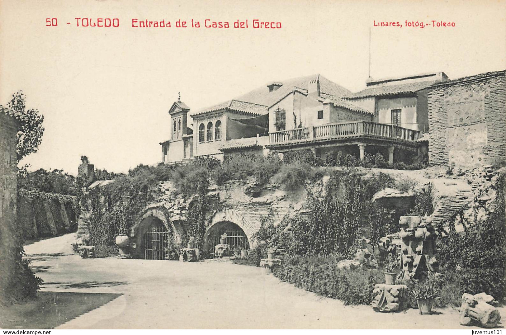 CPA Toledo-Entrada De La Casa Del Greco-50      L2783 - Toledo