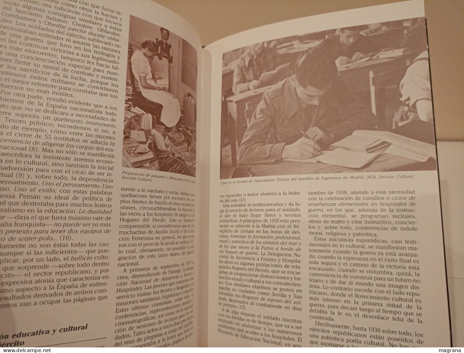 La Guerra Civil Española. 17- La Cultura . Ediciones Folio. 1997. 127 páginas.