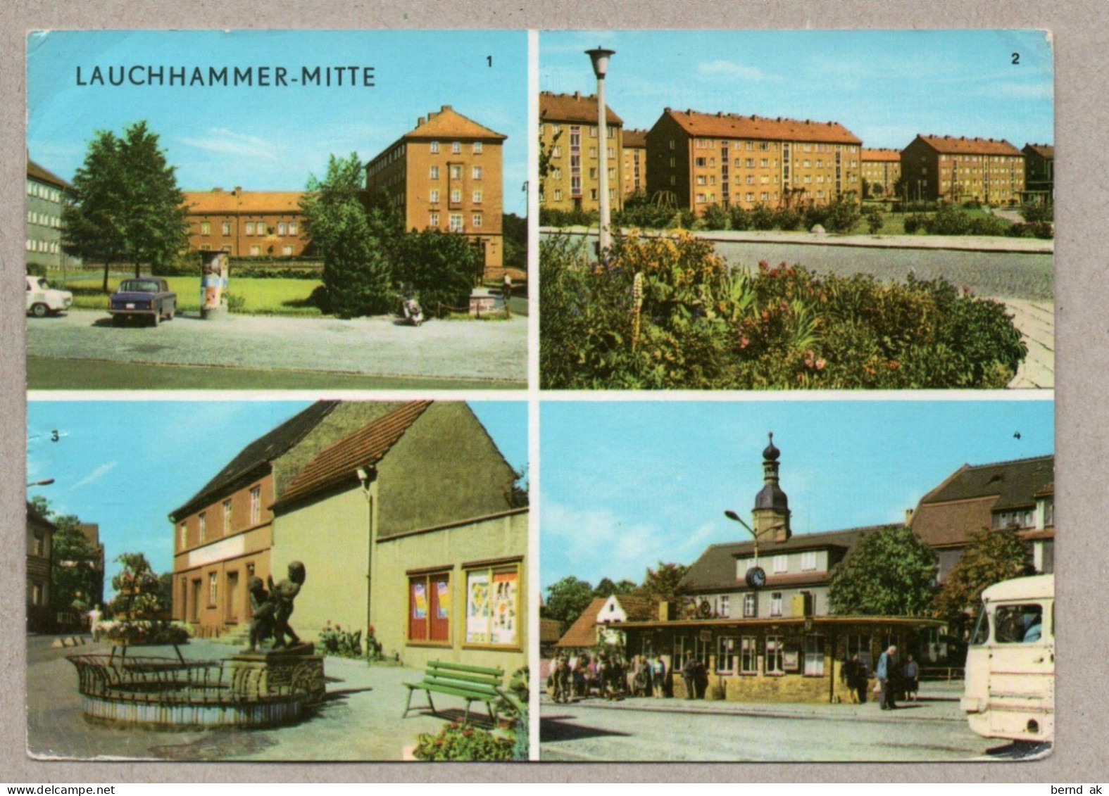 A3022} BRD (DDR)  - Color - AK: Lauchhammer - Lauchhammer