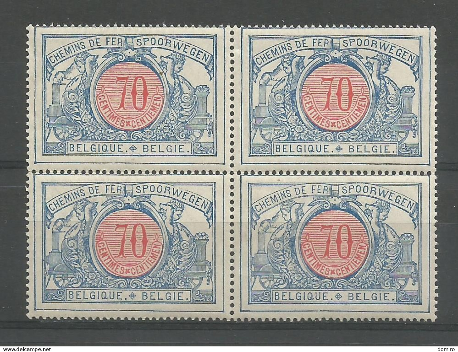 BE TR38 Bl4 ** (MNH) - Neufs