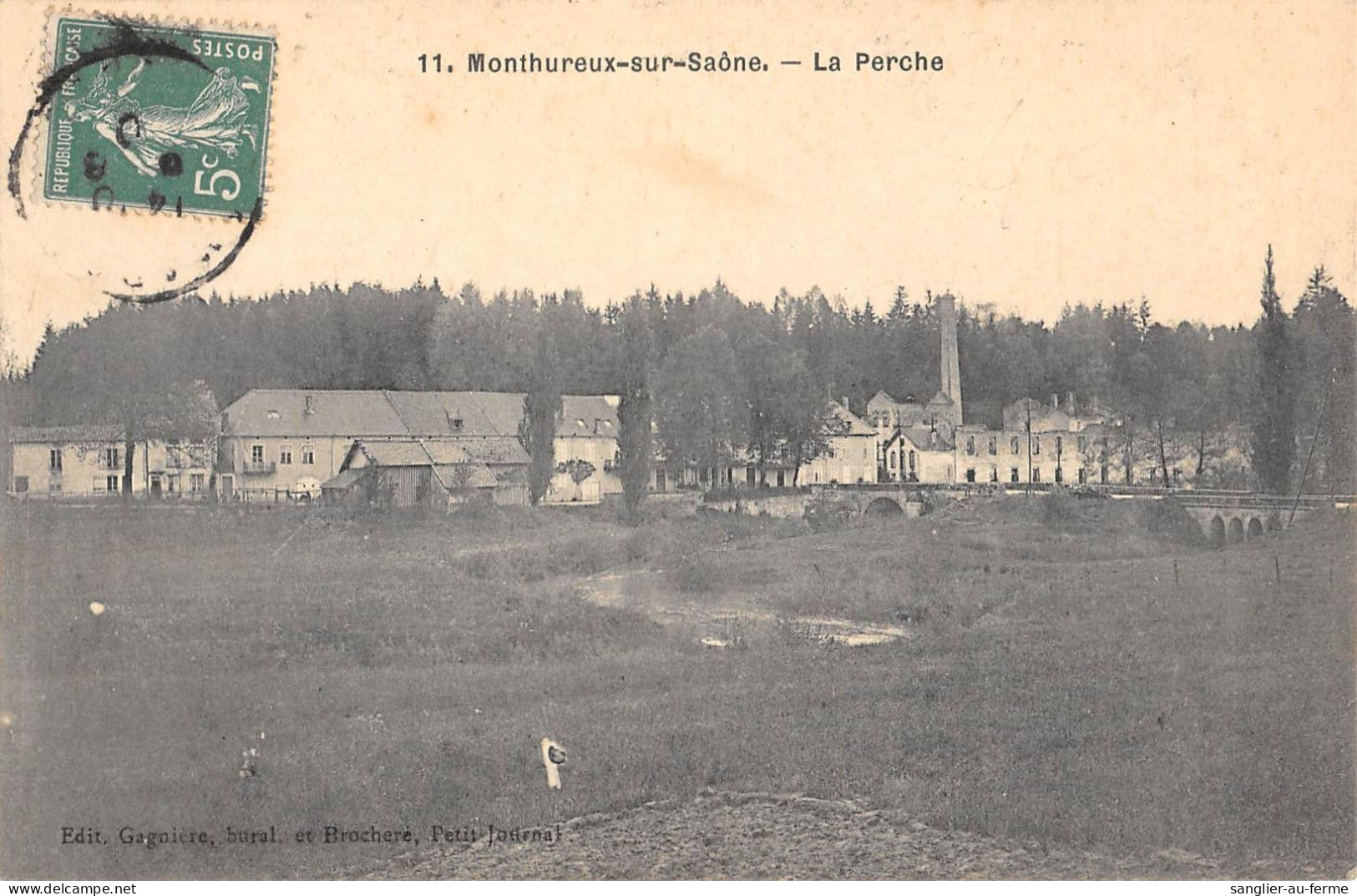 CPA 88 MONTHUREUX SUR SAONE / LA PERCHE - Monthureux Sur Saone