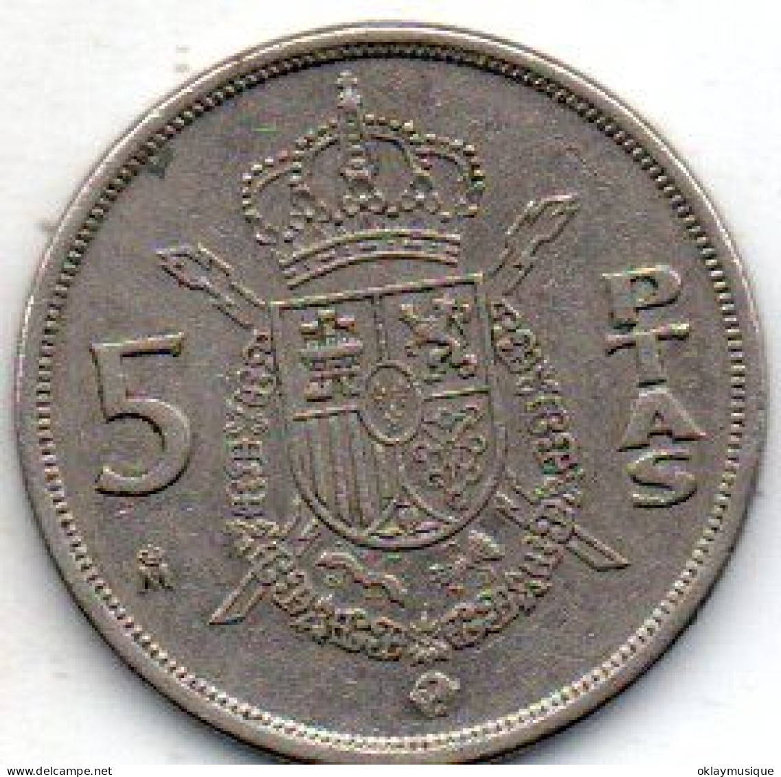 Espagne 5 Pesetas 1975 - 5 Pesetas