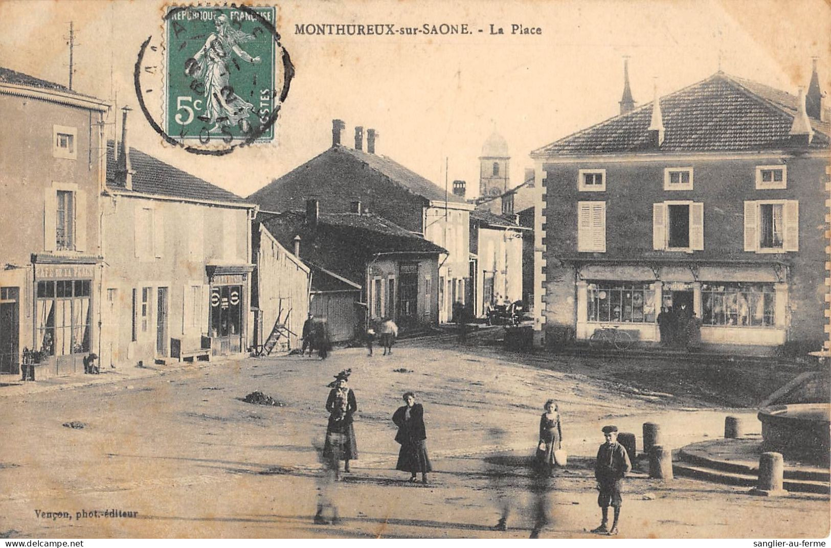 CPA 88 MONTHUREUX SUR SAONE / LA PLACE - Monthureux Sur Saone