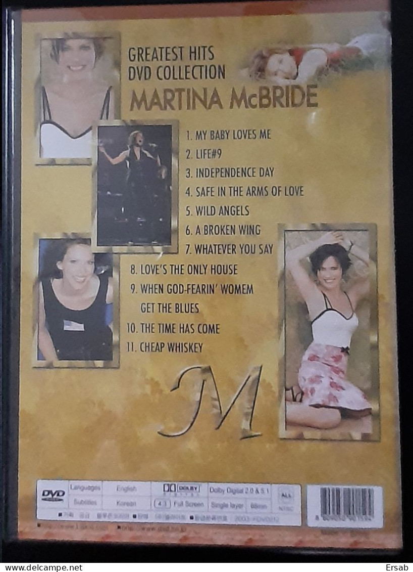 DVD Martina McBride Greatest Hits DVD Collection - Music On DVD