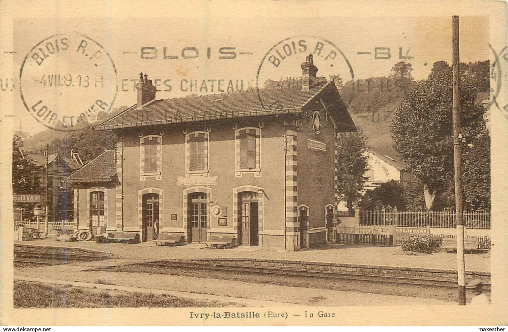 IVRY LA BATAILLE La Gare - Ivry-la-Bataille