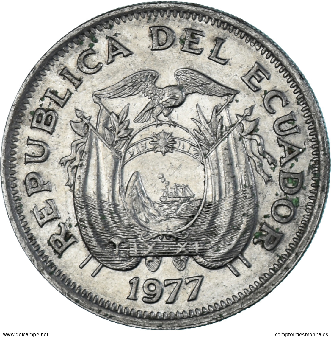 Monnaie, Équateur, Sucre, Un, 1977 - Equateur