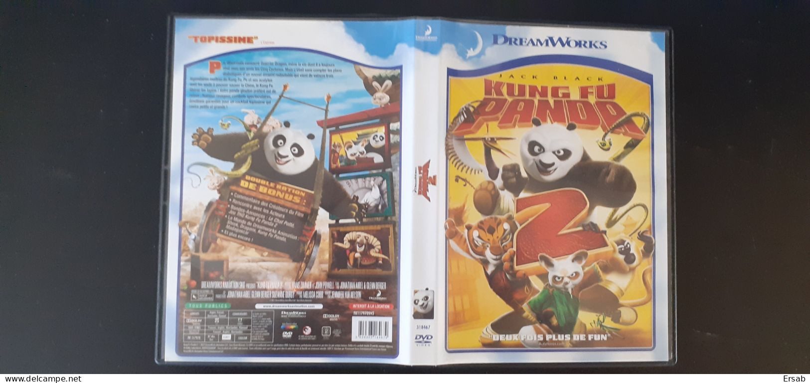 DVD Film Animé Kung Fu Panda - Animation