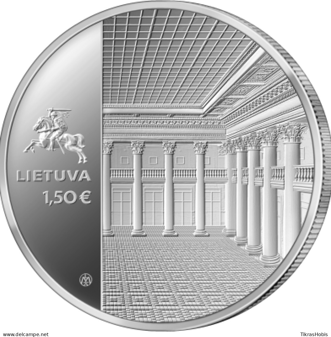 Lithuania 1,50 Euro, 2022 To The Bank Of Lithuania 100 Years - Lituania