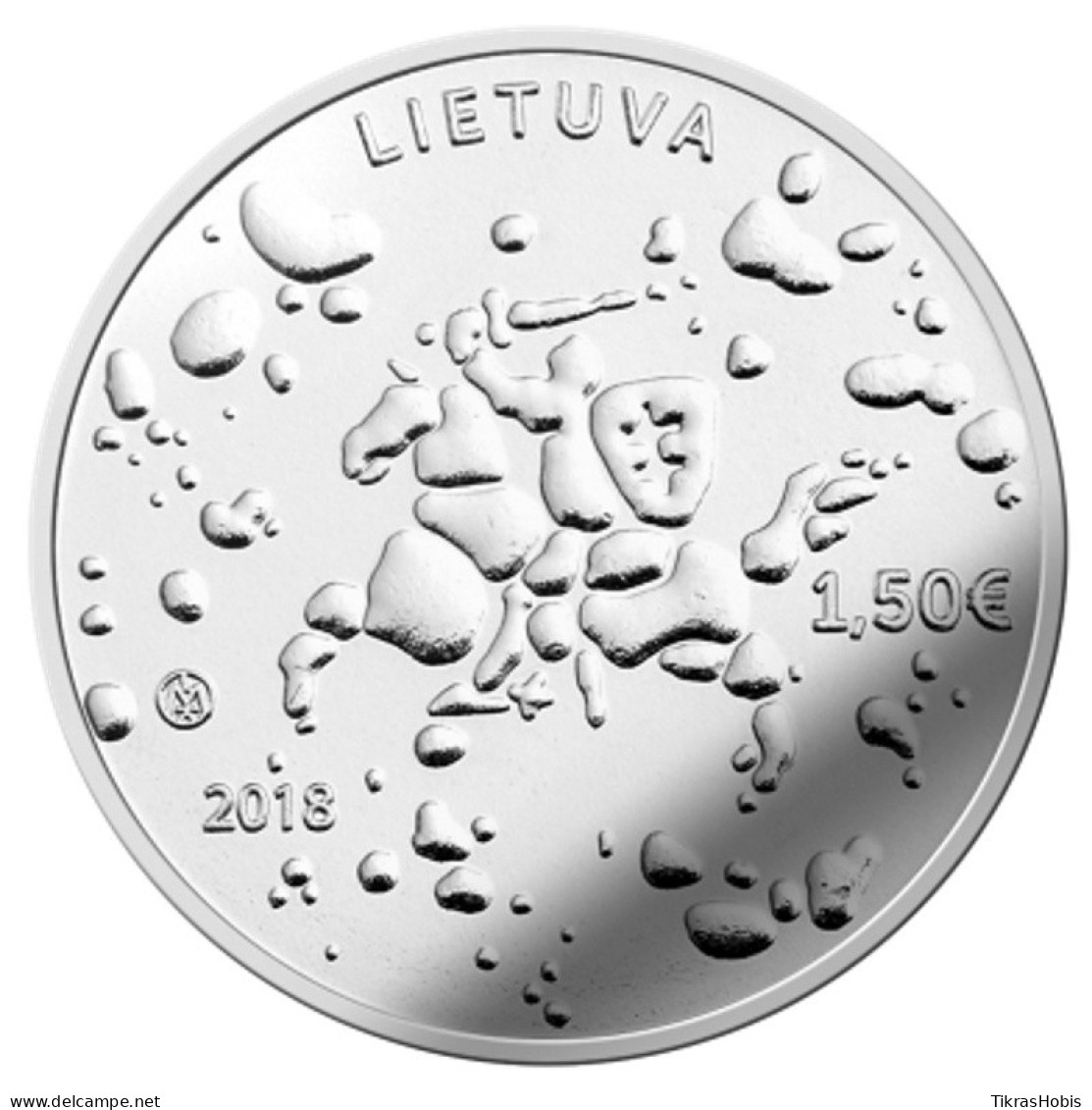 Lithuania 1,50 Euro, 2018 Midsummer (for Dew Festival) - Lithuania