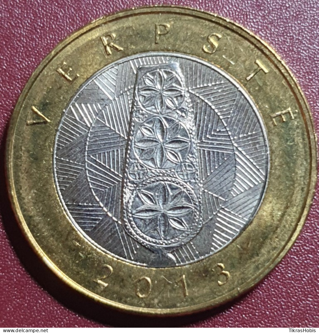 Lithuania 2 Litai, 2013 Spindle KM187 - Lituanie