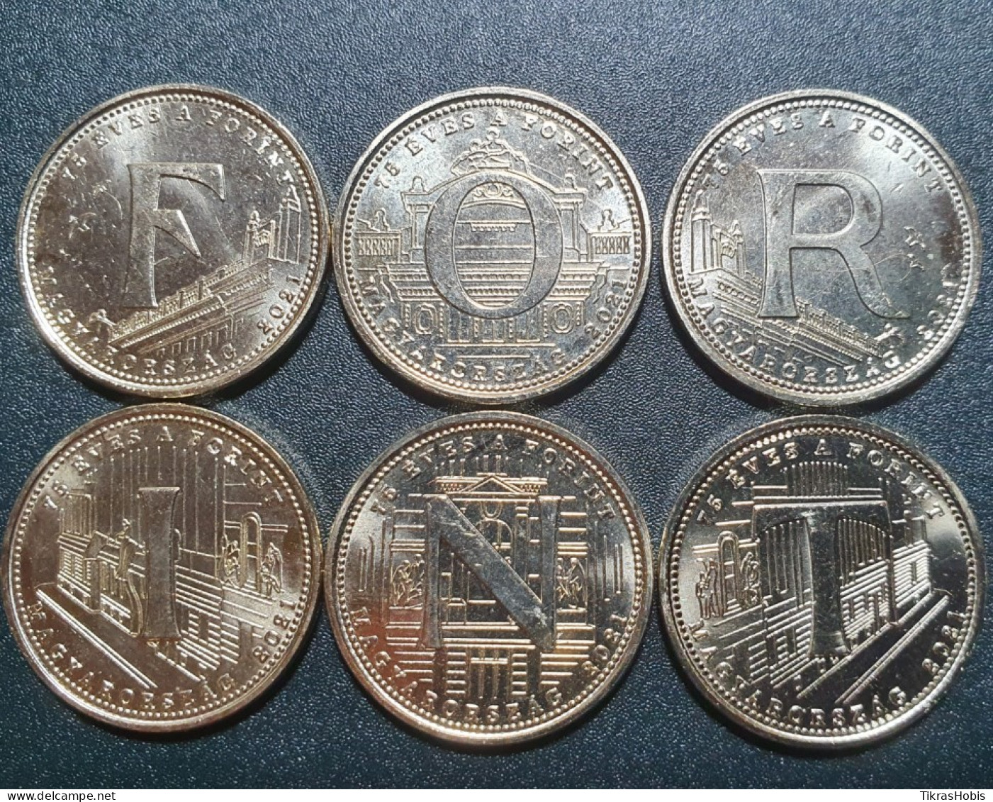 Hungary 6x5 Forns, 2021 F.O.R.I.N.T. - Ungarn