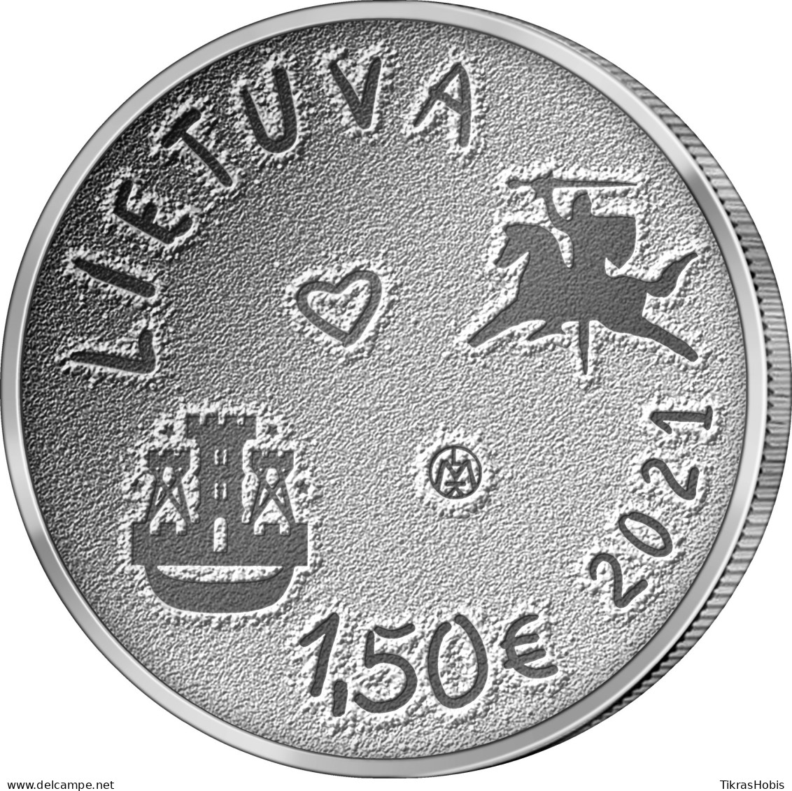 Lithuania 1,50 Euro, 2021 Sea Festival - Litouwen