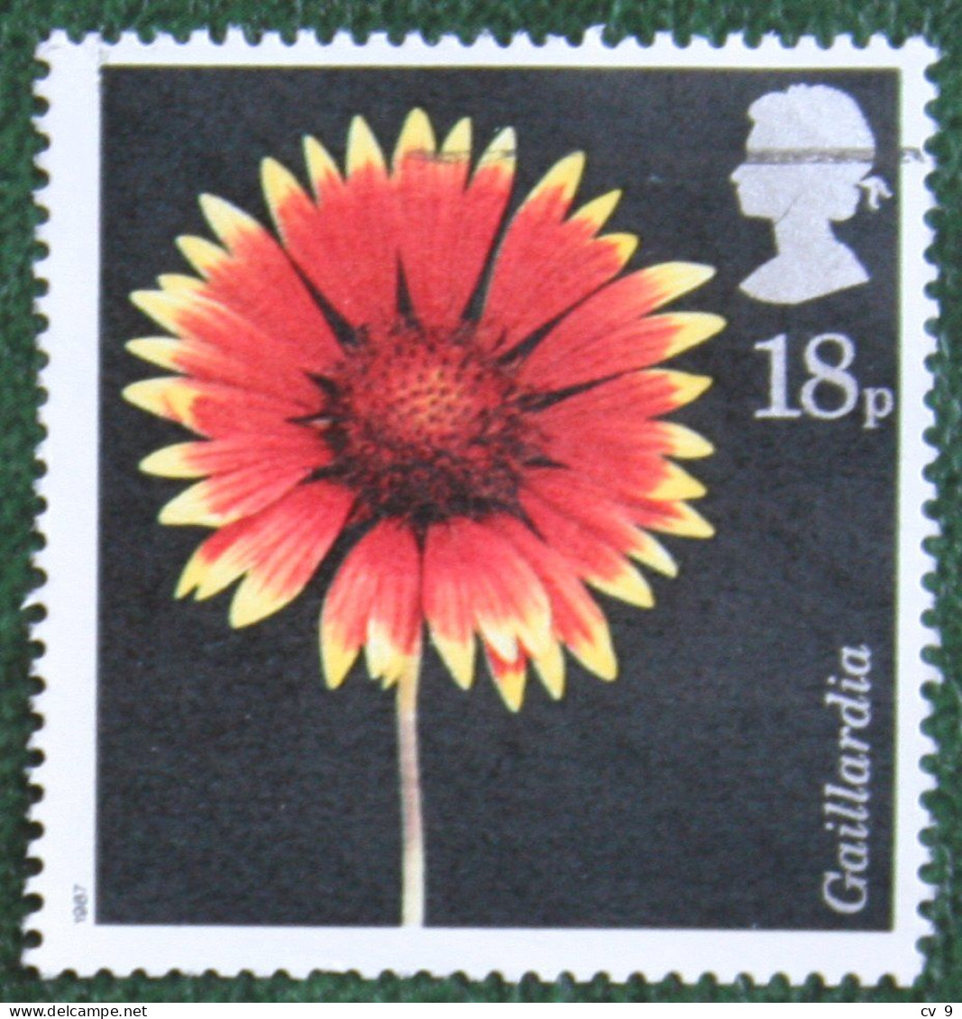 FLOWERS Fleur Blumen (Mi 1097) 1987 Used Gebruikt Oblitere ENGLAND GRANDE-BRETAGNE GB GREAT BRITAIN - Usados