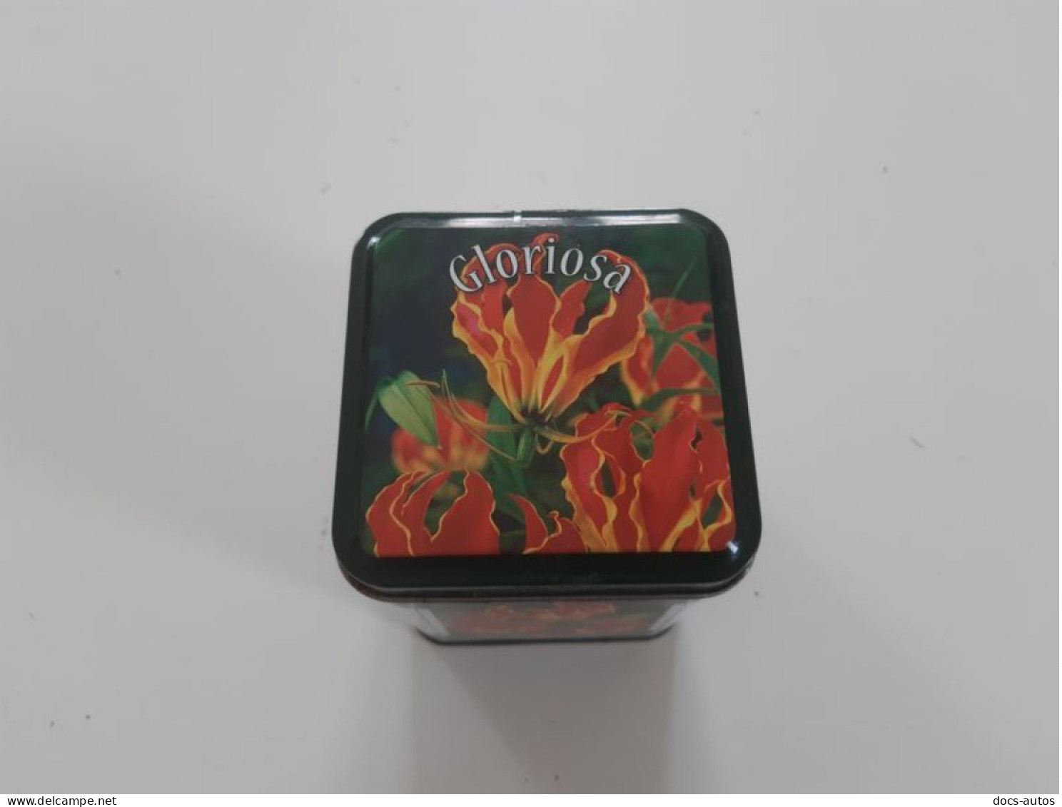 Boite Métal Publicitaire Flame Lily - Gloriosa - Boîtes