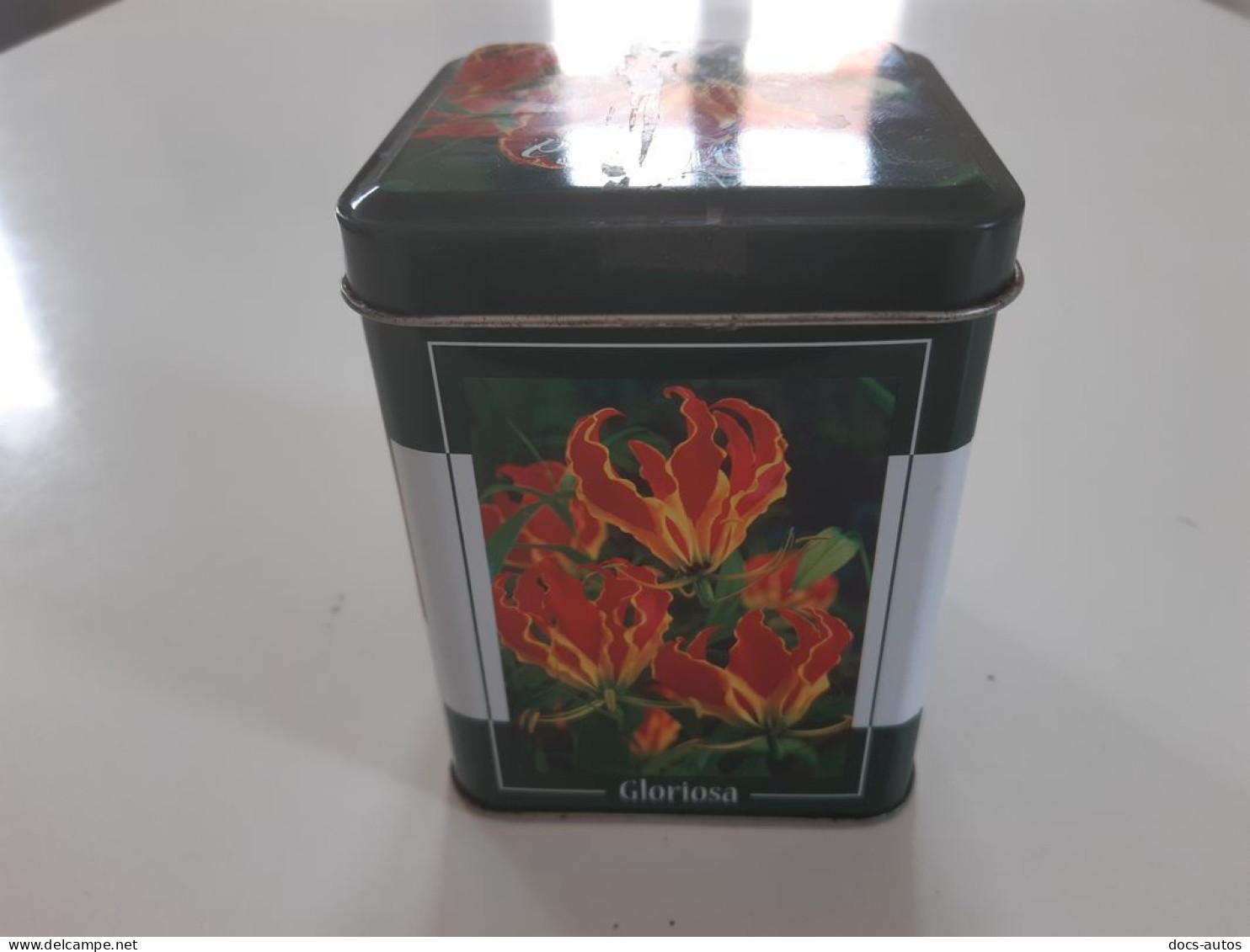 Boite Métal Publicitaire Flame Lily - Gloriosa - Boxes