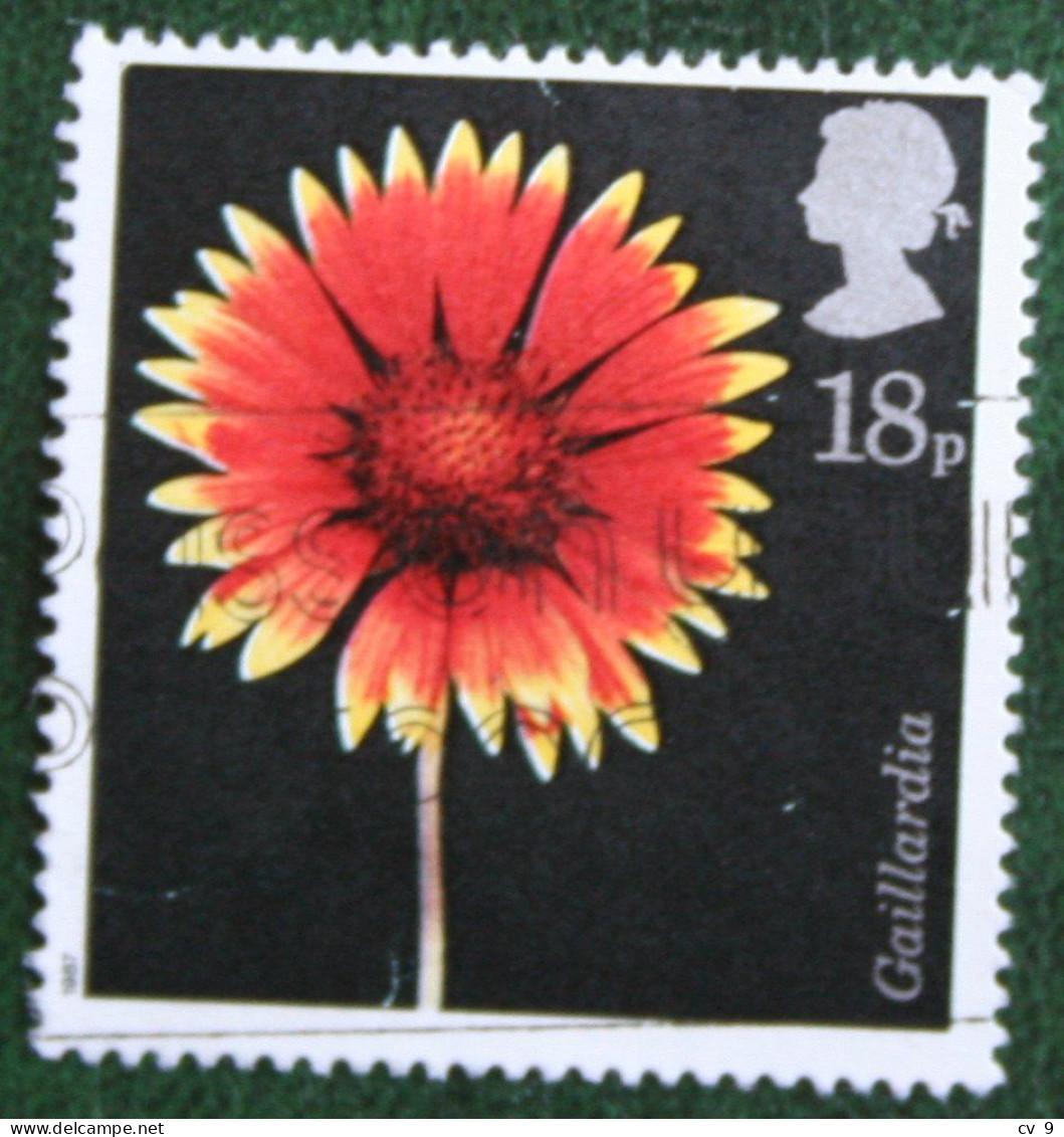 FLOWERS Fleur Blumen (Mi 1097) 1987 Used Gebruikt Oblitere ENGLAND GRANDE-BRETAGNE GB GREAT BRITAIN - Gebruikt