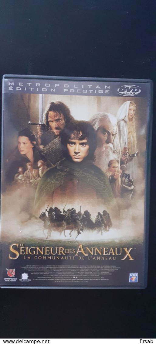 LOT 3 Double DVD Film Le Seigneur Des Anneaux Trilogie - Action, Adventure