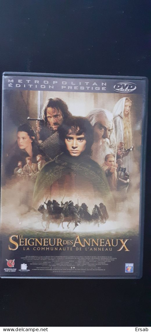 LOT 3 Double DVD Film Le Seigneur Des Anneaux Trilogie - Acción, Aventura