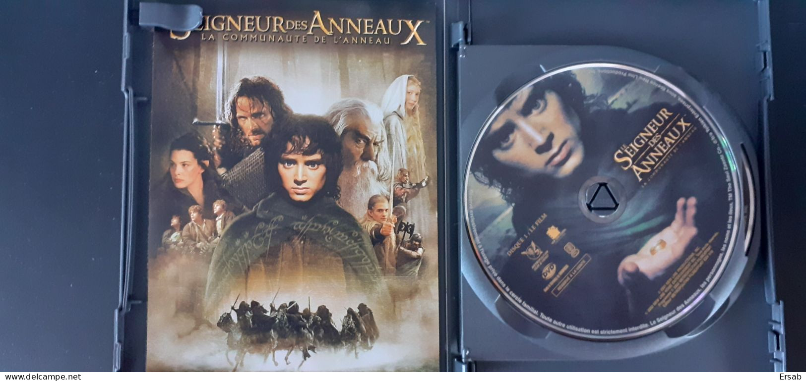 LOT 3 Double DVD Film Le Seigneur Des Anneaux Trilogie - Action, Aventure