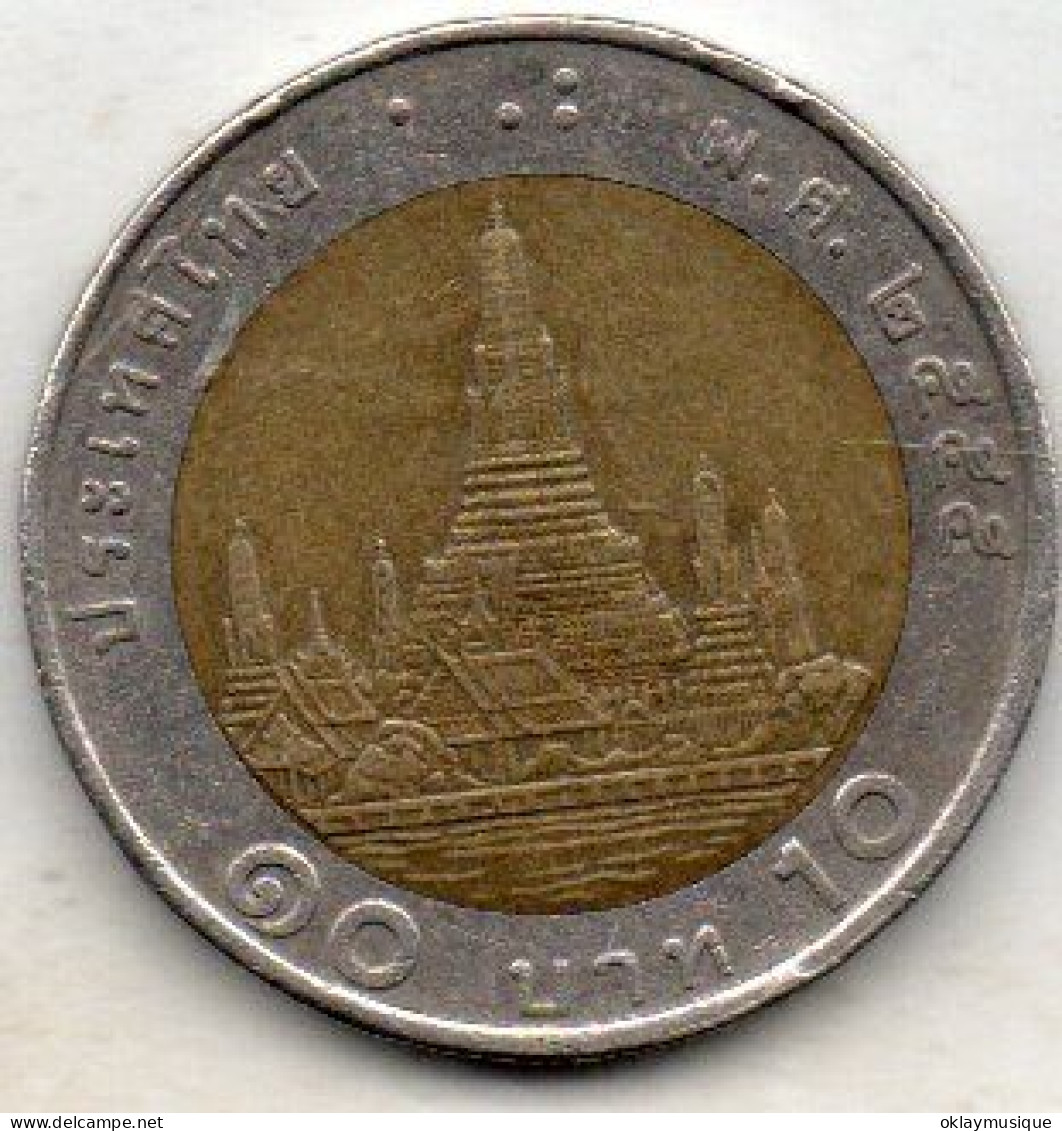 Thailande 10 Bath 1989 - Thailand