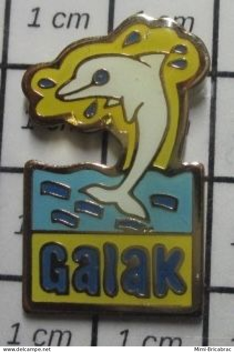 2020  Pin's Pins / Beau Et Rare / ANIMAUX / DAUPHIN BLANC BELOUGA GALAK CHOCOLAT BLANC SANS CACAO - Food