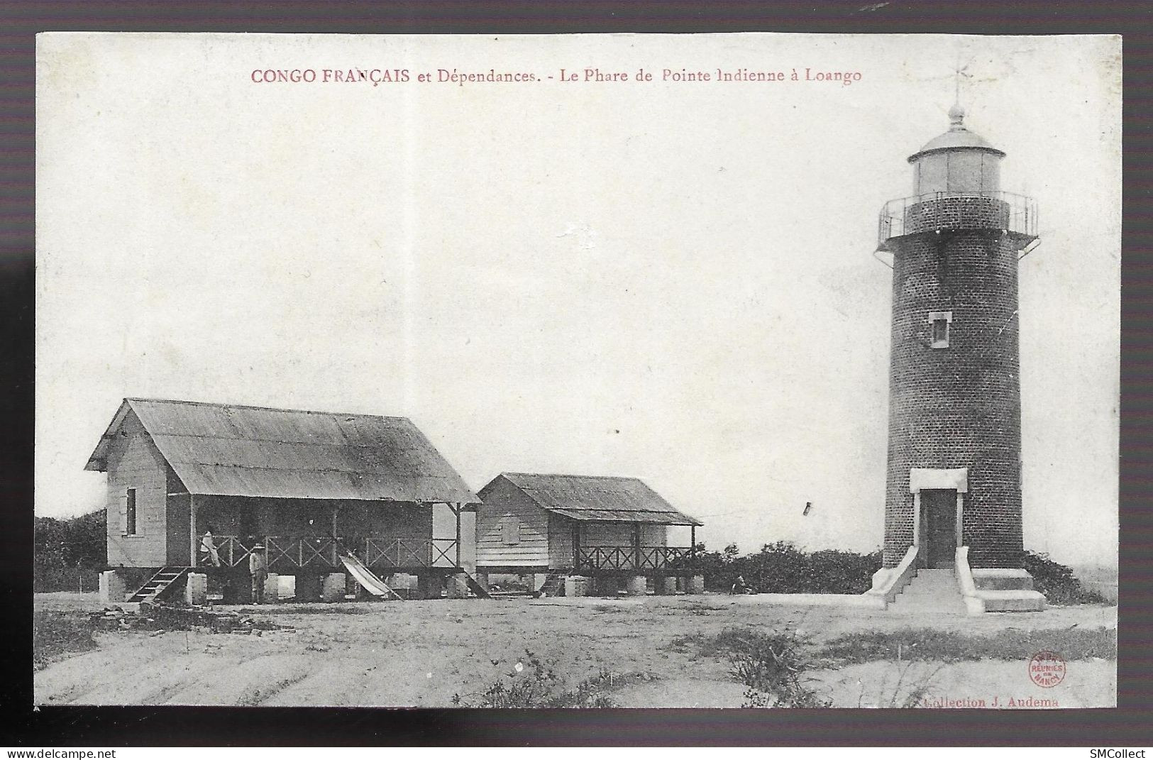 Voir Description. Congo Français Et Dépendances. Loango, Le Phare De Pointe Indienne (A19p77) - Lighthouses