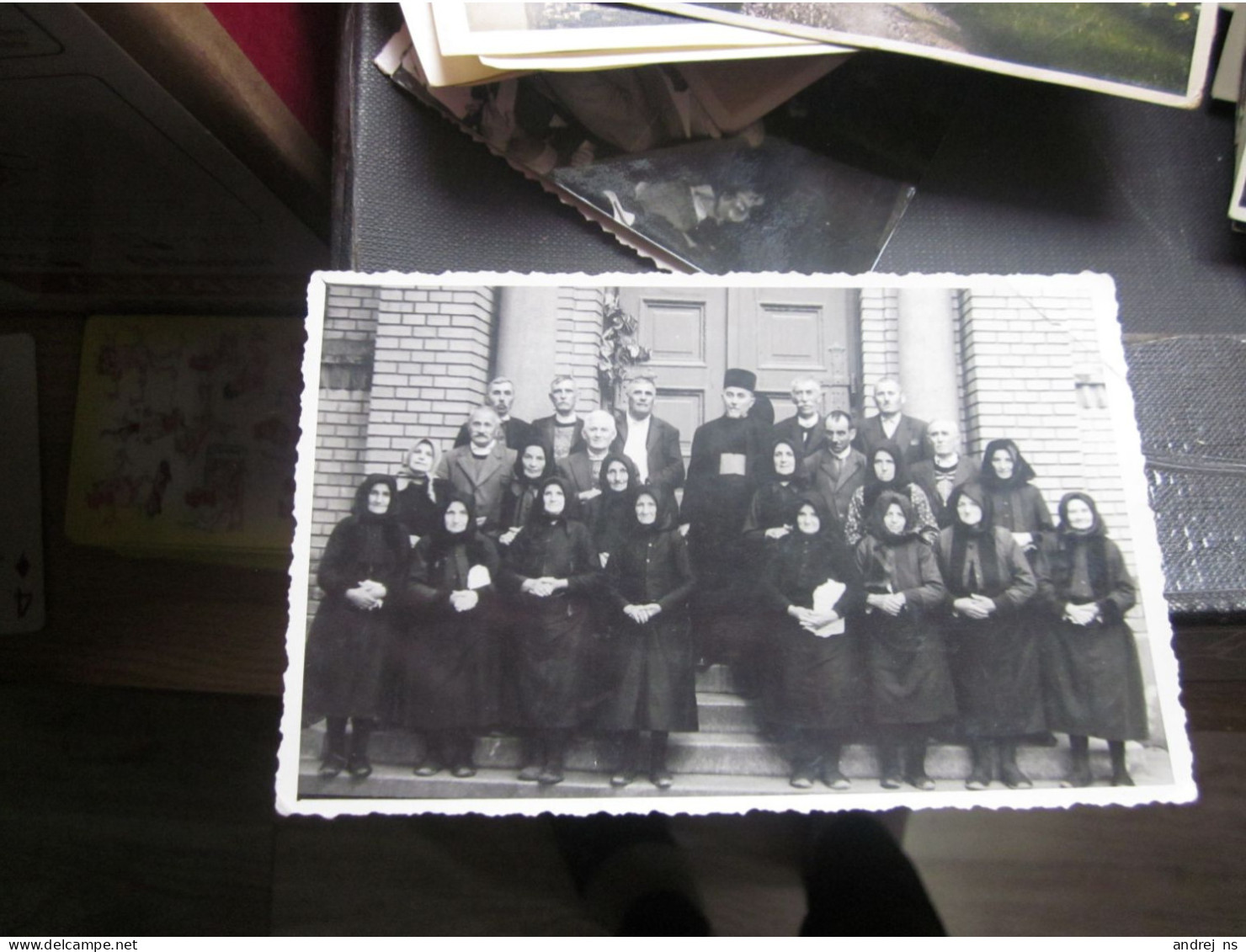 Orthodox Pop Priest With A Group Of People - Serbien