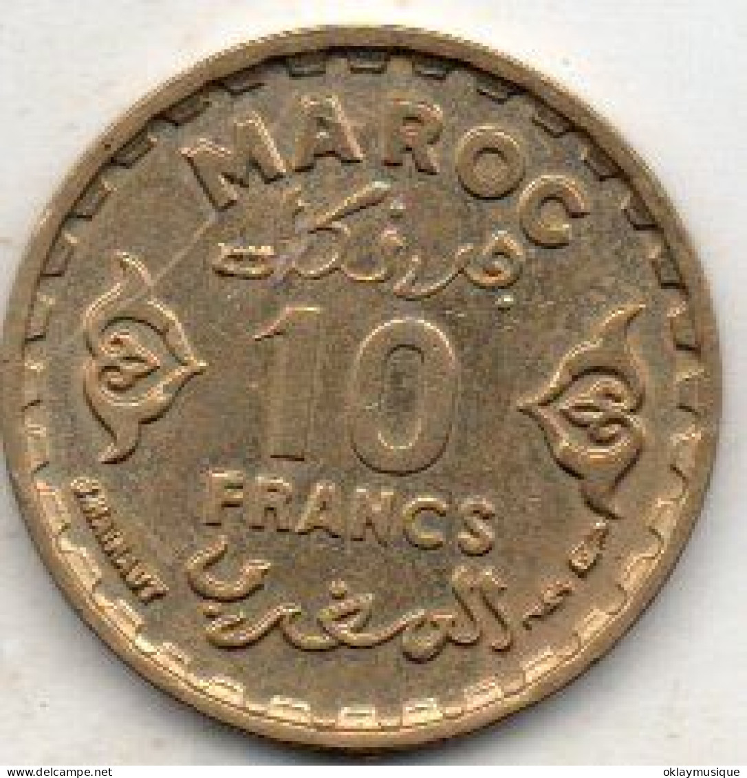 Maroc 10 Francs 1952 - Marruecos