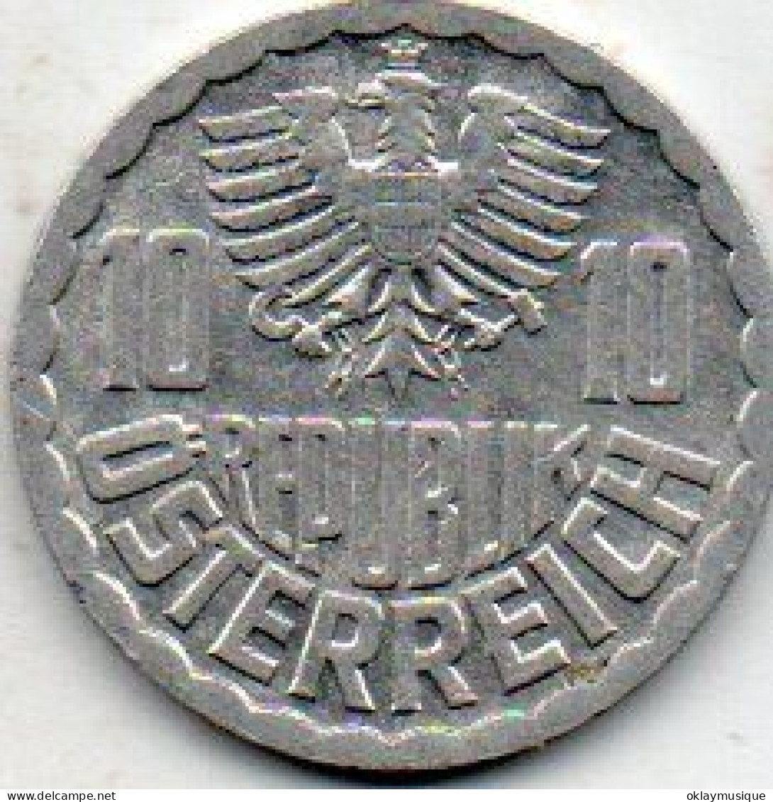 Autriche 10 Groschen 1981 - Austria