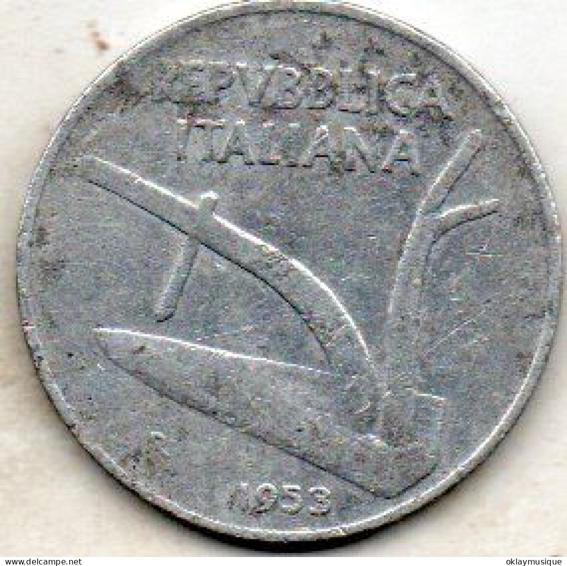 Italie 10 Lires 1953 - 10 Liras