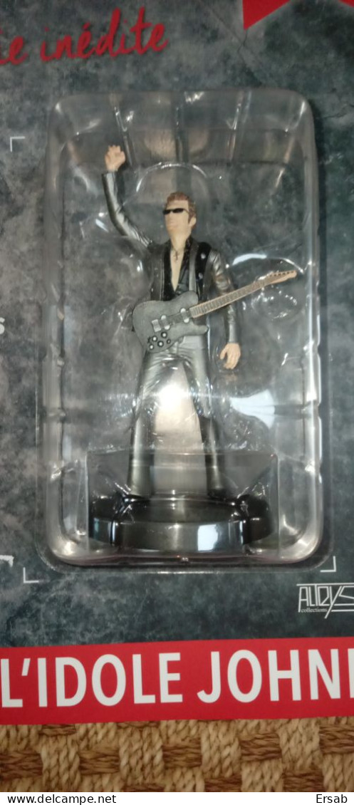 Figurine Johnny Hallyday Collection Nos Années Johnny N°1 - Objets Dérivés