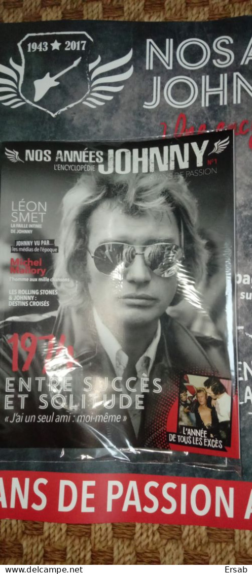 Figurine Johnny Hallyday Collection Nos Années Johnny N°1 - Varia