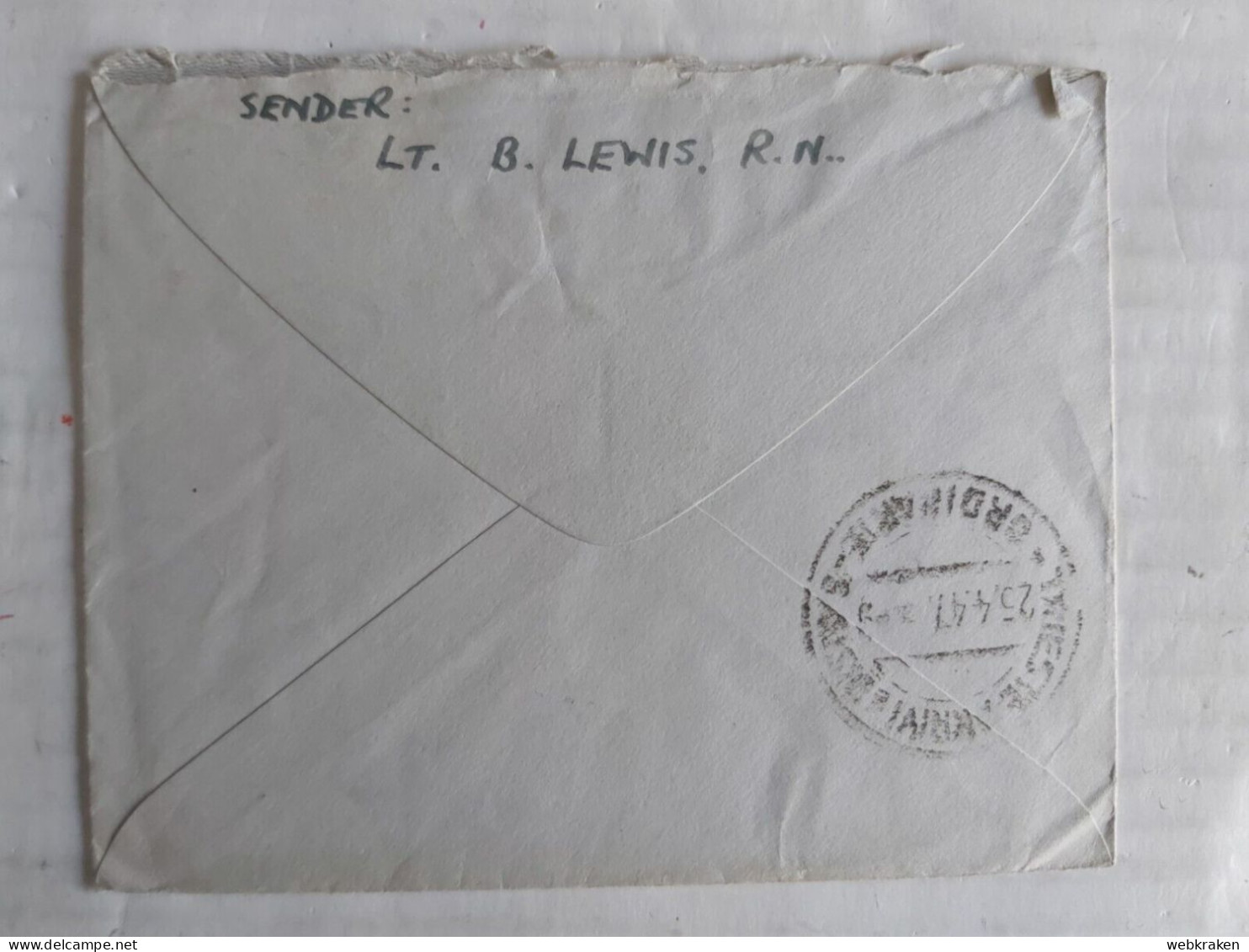 LETTER FROM MILITAR FIELD POST OFFICE 731 HAIFA ISRAELE ISRAEL TO TRIESTE 1947 2 WAR 2 GUERRA - Militärpostmarken