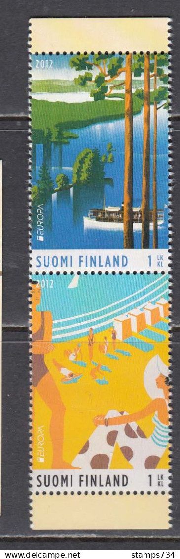 Finland 2012 - EUROPA: Vacances, Mi-Nr. 2179/80, MNH** - Ungebraucht