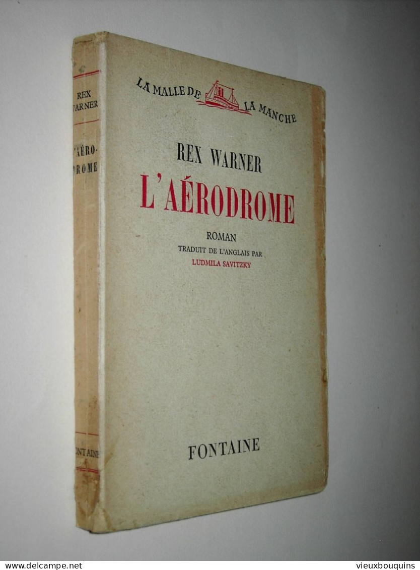 L'AERODROME (R. WARNER) 1945 - Libri Ante 1950