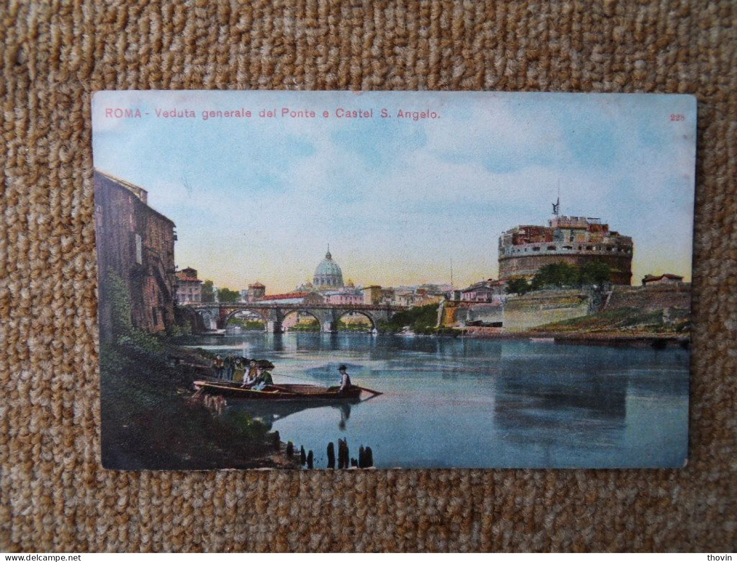 BL2/2269-Roma Veduta Generale Del Pont E Castel S Angelo - Bruggen