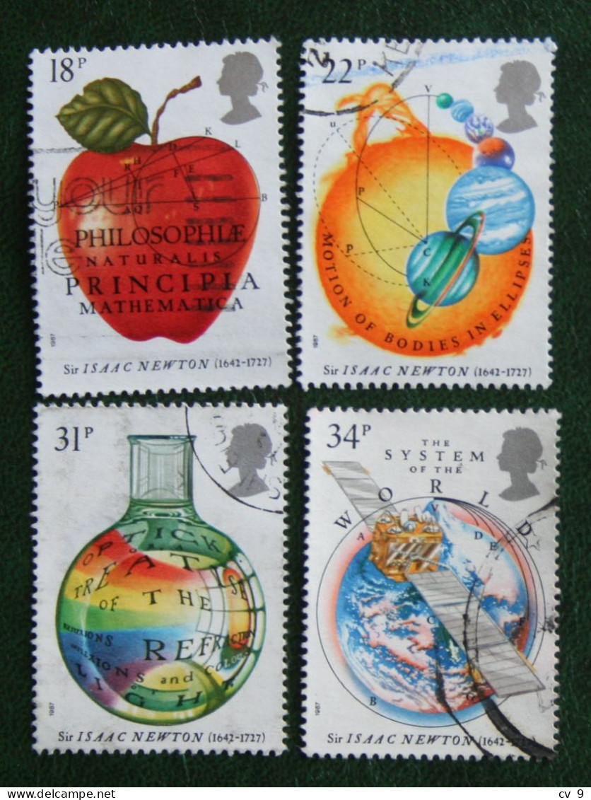 READ  Science Fruit ISAAC NEWTON (Mi 1101-1104) 1987 Used Gebruikt Oblitere ENGLAND GRANDE-BRETAGNE GB GREAT BRITAIN - Used Stamps