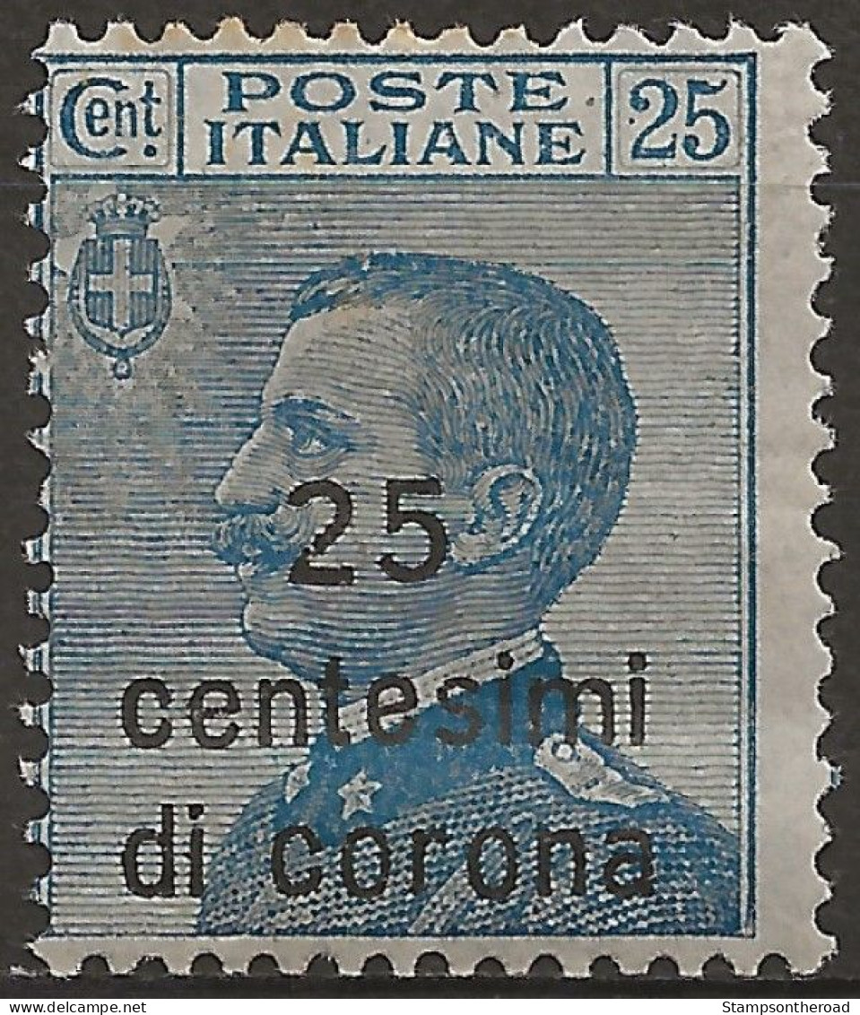 TRDA4L -1921/22 Terre Redente/Dalmazia, Sassone Nr. 4, Francobollo Nuovo Con Traccia Di Linguella */ - Dalmatia